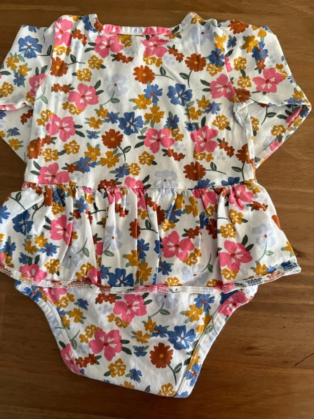 Carter's Pink Floral Toddler Top Size 24 M
